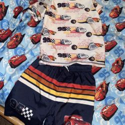 Pixar Cars Boys swim set 