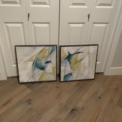 Pair of Framed Art