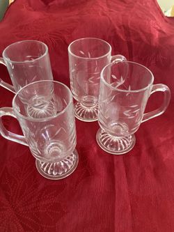 4 Vasos De Princess House Nuevo!!!