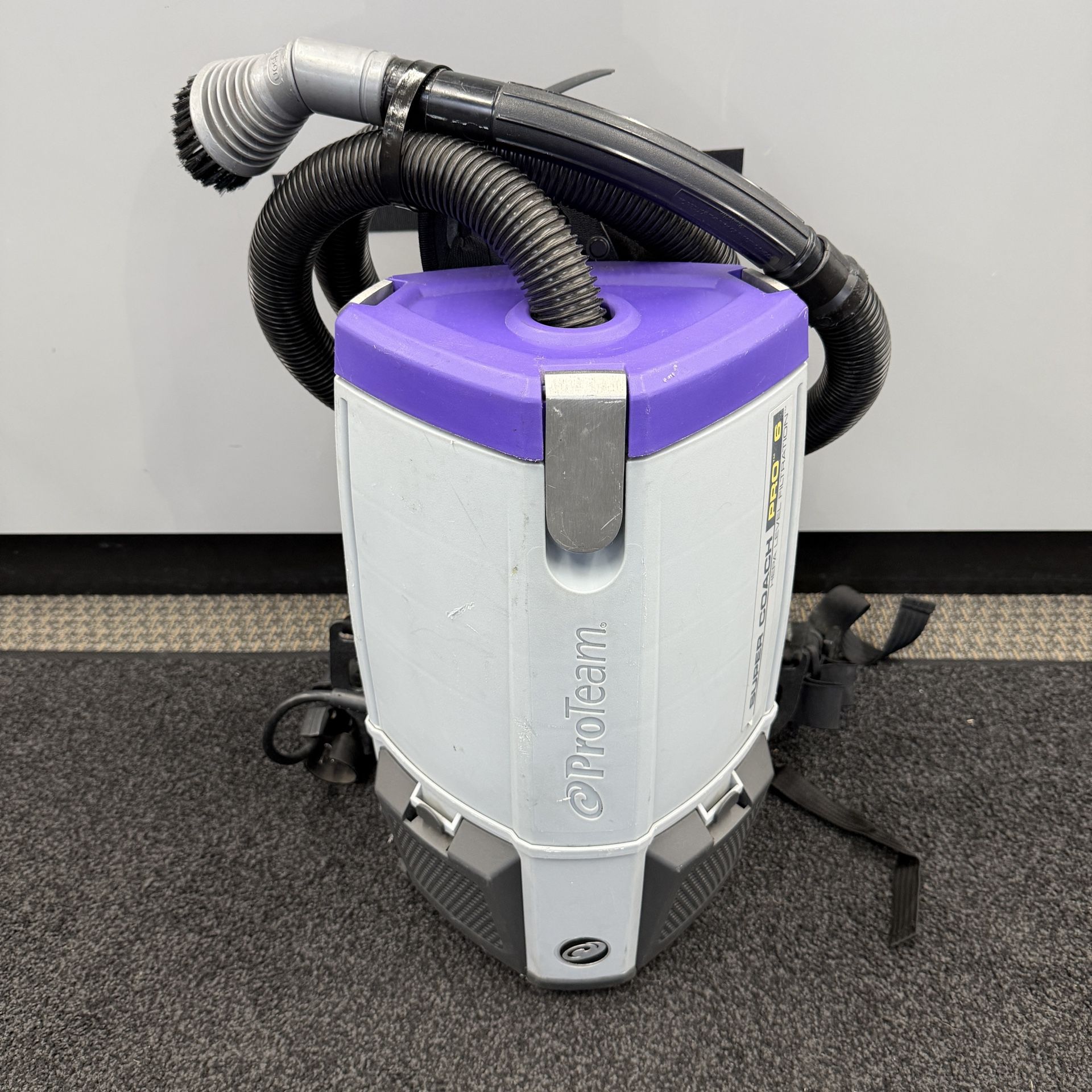ProTeam Super Coach Pro 6 Commercial Backpack Vacuum