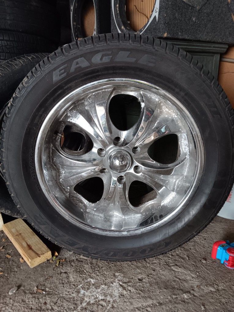 4 p285/50r20 eagle gt 2 goodyear
