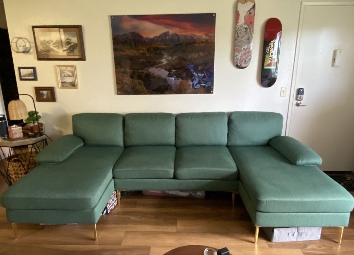 3 Piece Sectional U Shape
