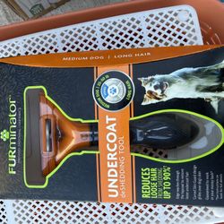 Furminator Deshedding tool Medium dog
