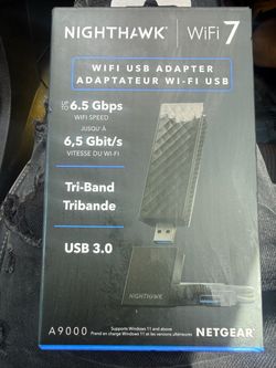 Netgear Nighthawk WiFi 7 USB Adapter (New!)