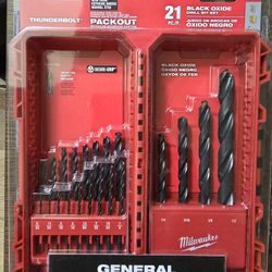 MILWAUKEE 21 PC Drill Bit Set