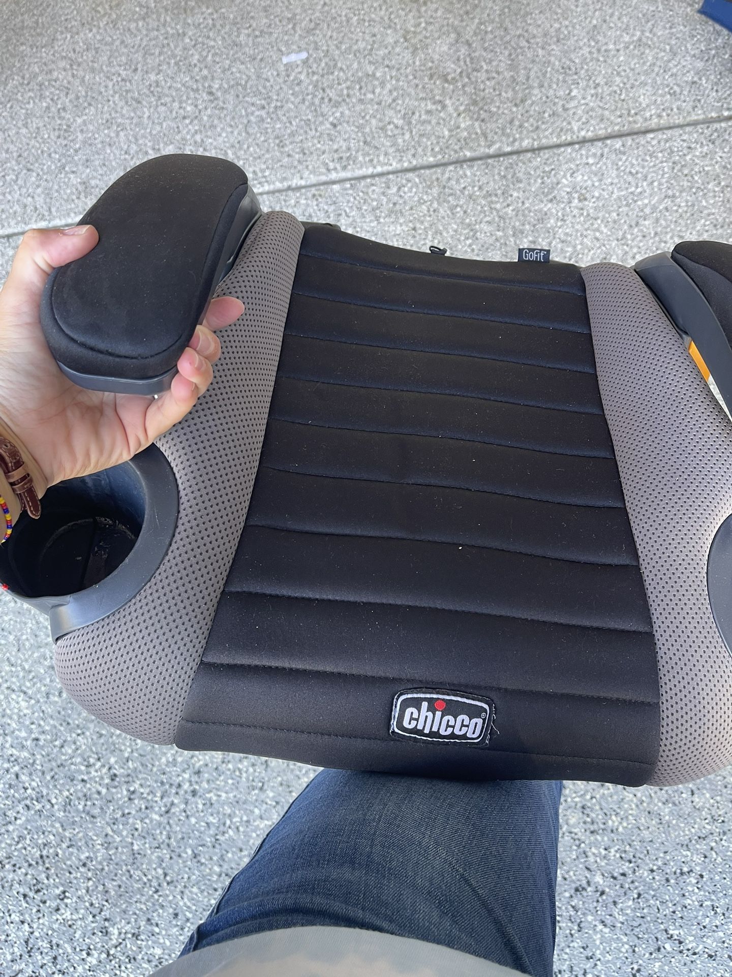 Booster Seat With Back Rest