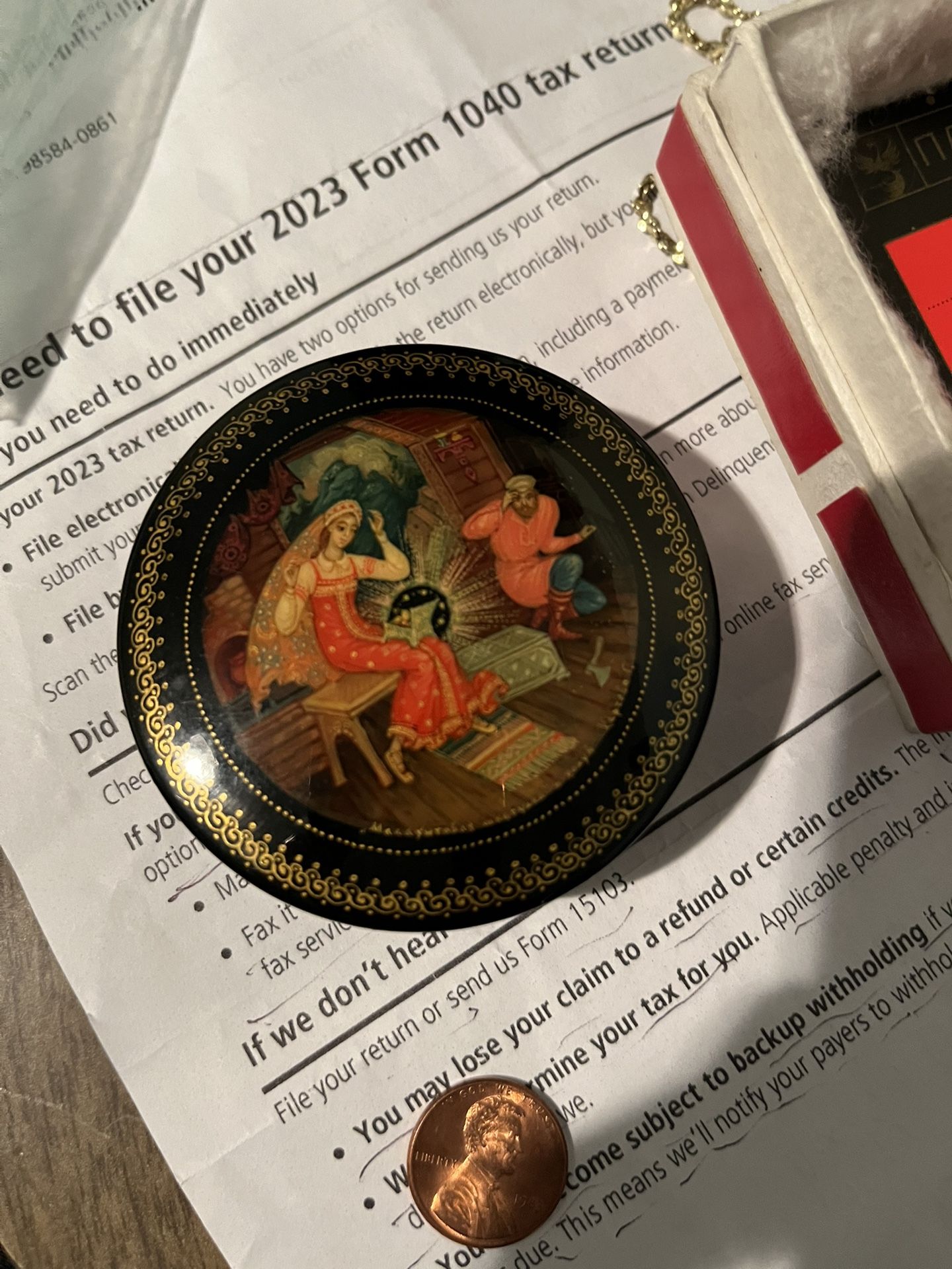 Russian Jewelry Box