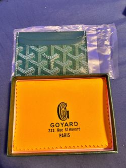 Green Luxury Mens Card Holder