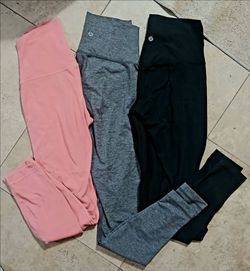 Lululemon Legging Trio!!size 6