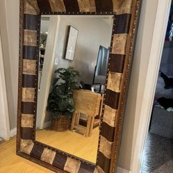 Very nice authentic well made mirror 6 foot tall