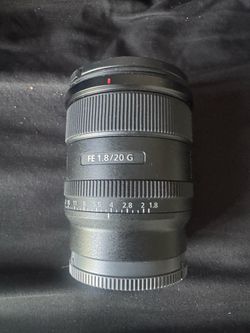 Sony FE 20mm F1.8 G Full-Frame Large-Aperture Ultra-Wide Prime Angle G Lens
