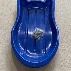 New Era 37” Booster Adventurer Sled w/ Tow Rope Kids Plastic Toboggan