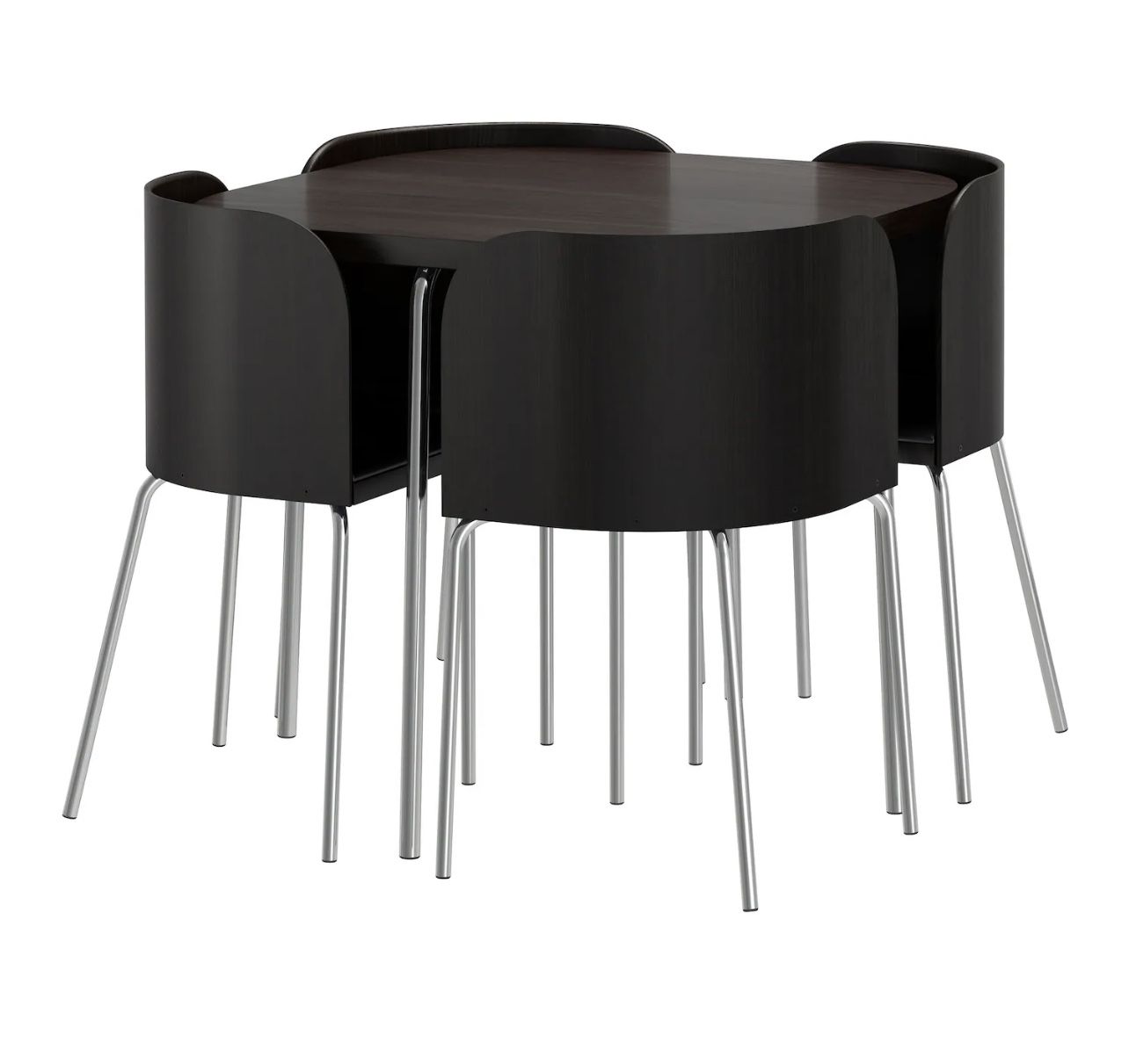 IKEA Fusion Black Dining Set