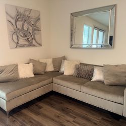 Couch and Picture Decoration