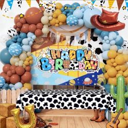 Toy Story/Western Cowboy Birthday Party Decorations Kit