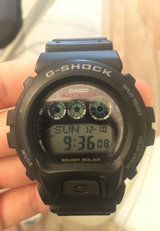 G-Shock solar-powered atomic sports watch