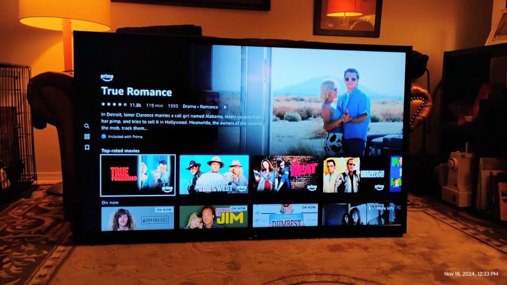 50 Inch Flat Screen With Roku