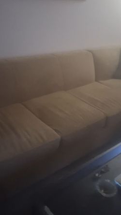 Sectional couch and Queen size bed set