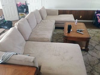 U shape huge sectional couch
