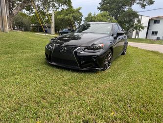 Lexus IS Sedan Black F Sport