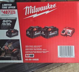 Milwaukee High output 6.0 batteries