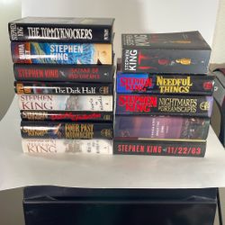 Stephen King Book Lot 13 Books 
