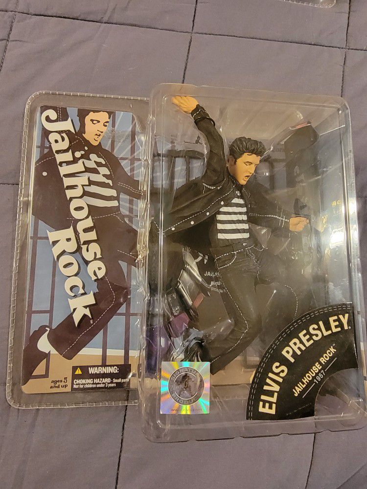 Elvis Presley Jailhouse Rock Action Figure McFarlane Toys New/https://offerup.com/redirect/?o=RWx2aXMuY29t