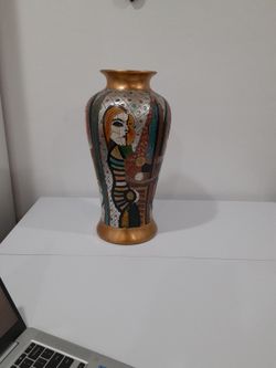 Picassoesque Pottery Vase