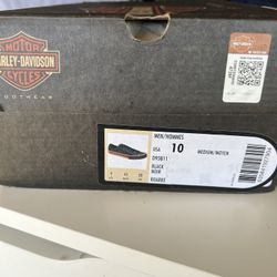 New Mens Harley Shoes Size 10