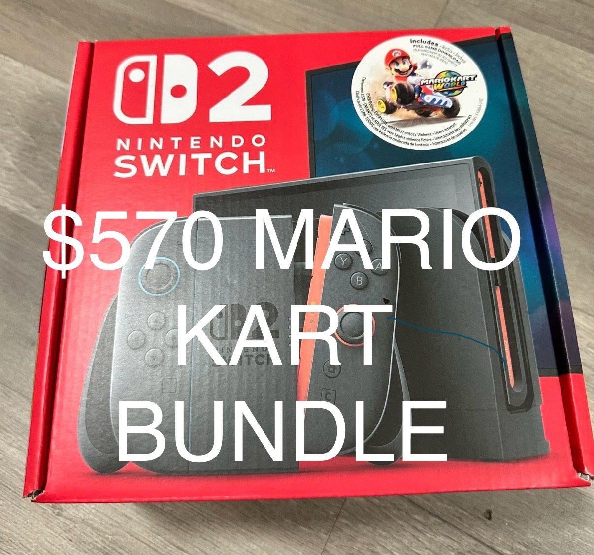 Nintendo Switch 2 Mario Kart Bundle