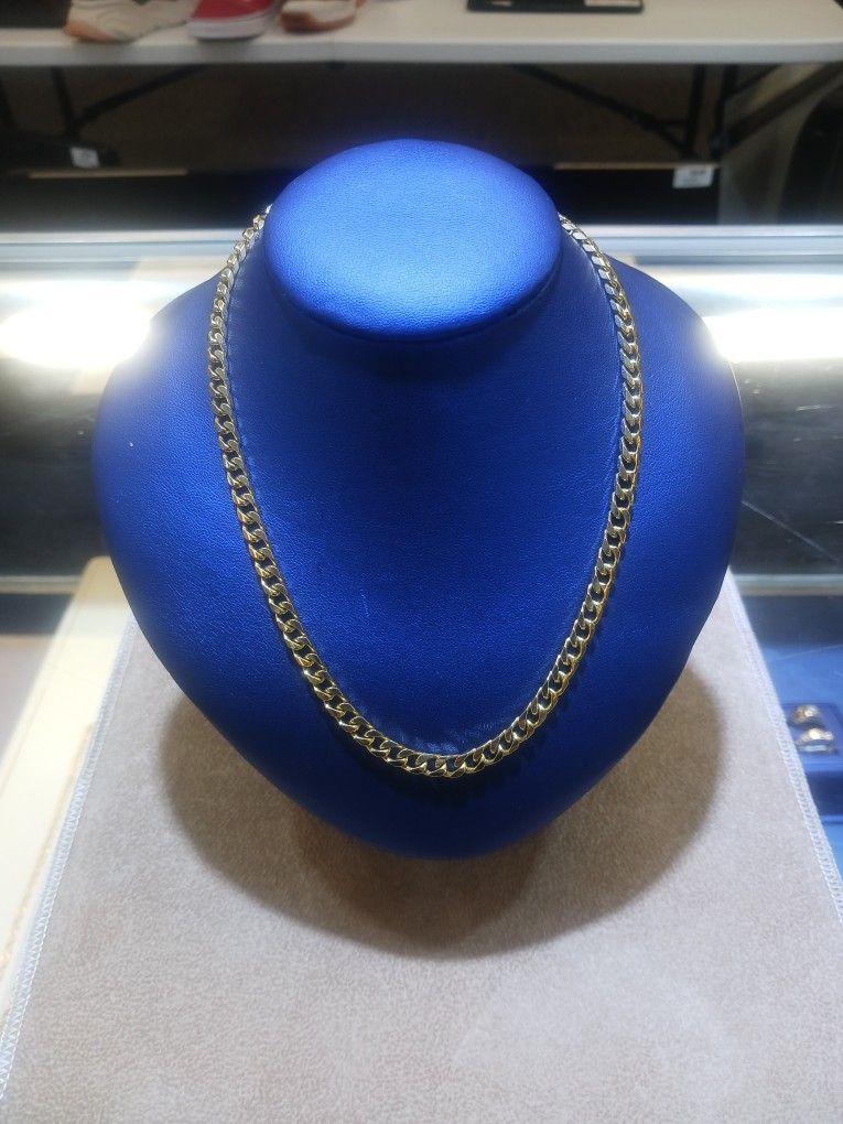 14k Gold Cuban Link