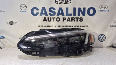 2022-2025 HONDA CIVIC SPORT FULL LED HEADLIGHT LEFT DRIVER SIDE AFTER MARKET