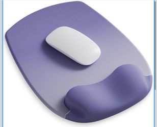 ErgoFlow Gel Wrist Rest Mouse Pad - Ergonomic Cushion for Desk