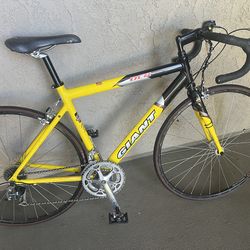 Giant road bike  ( need tune up)