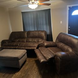 Brown Recliner Couches