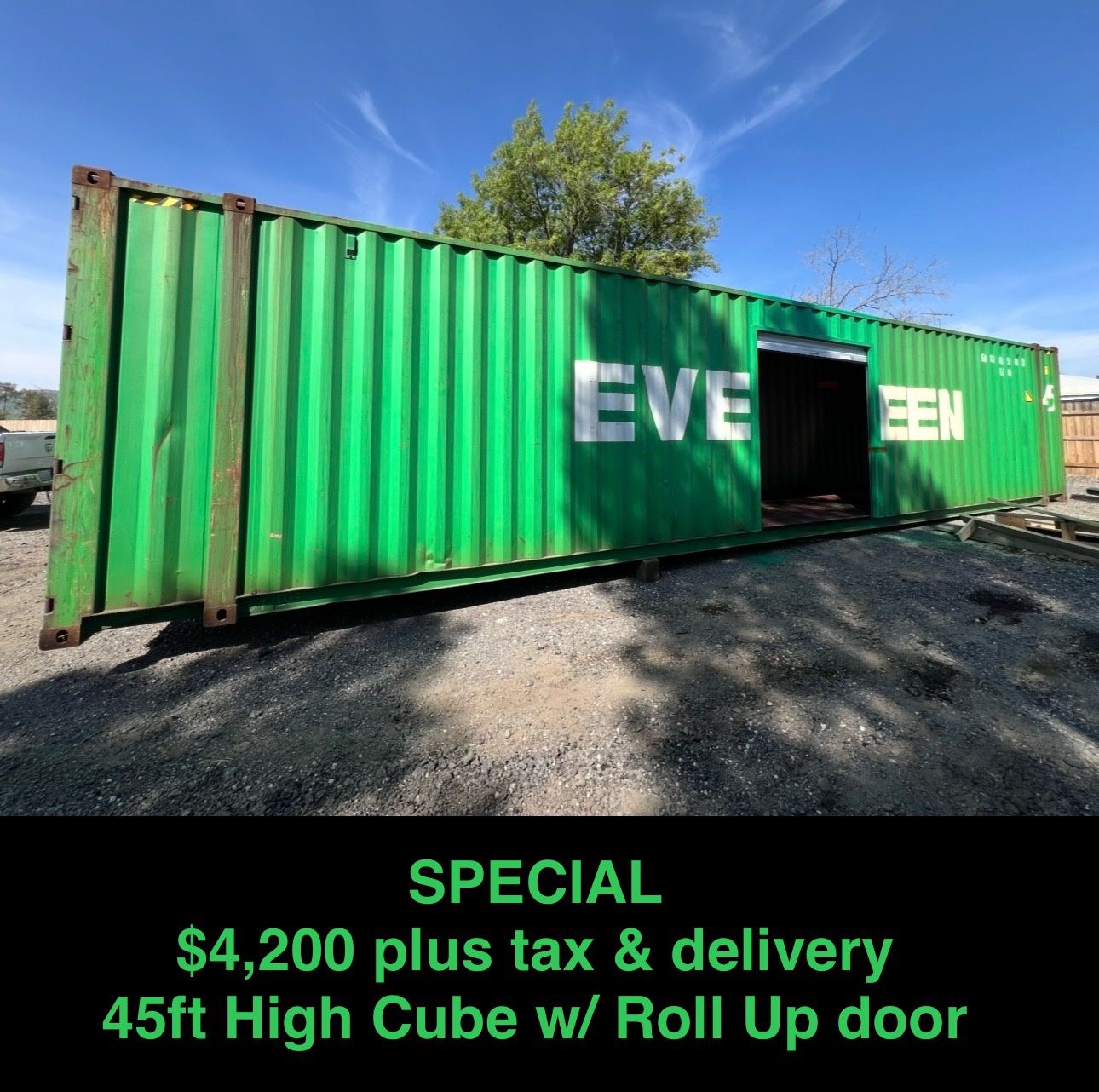 45 Foot Shipping Container
