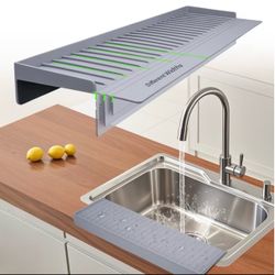 Foldable Silicone Sink Splash Guard Mat