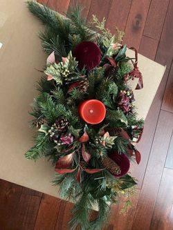 Christmas table display