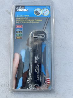 IDEAL OmniSeal Pro Compression Tool 30-603 RG6 RG59 RG11 Coax