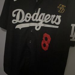 Kobe Bryant LA Dodgers Baseball Jersey