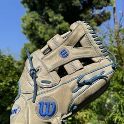 Wilson A2000 12.75 YP66 Put Pro Stock Baseball glove Dodger Blue 