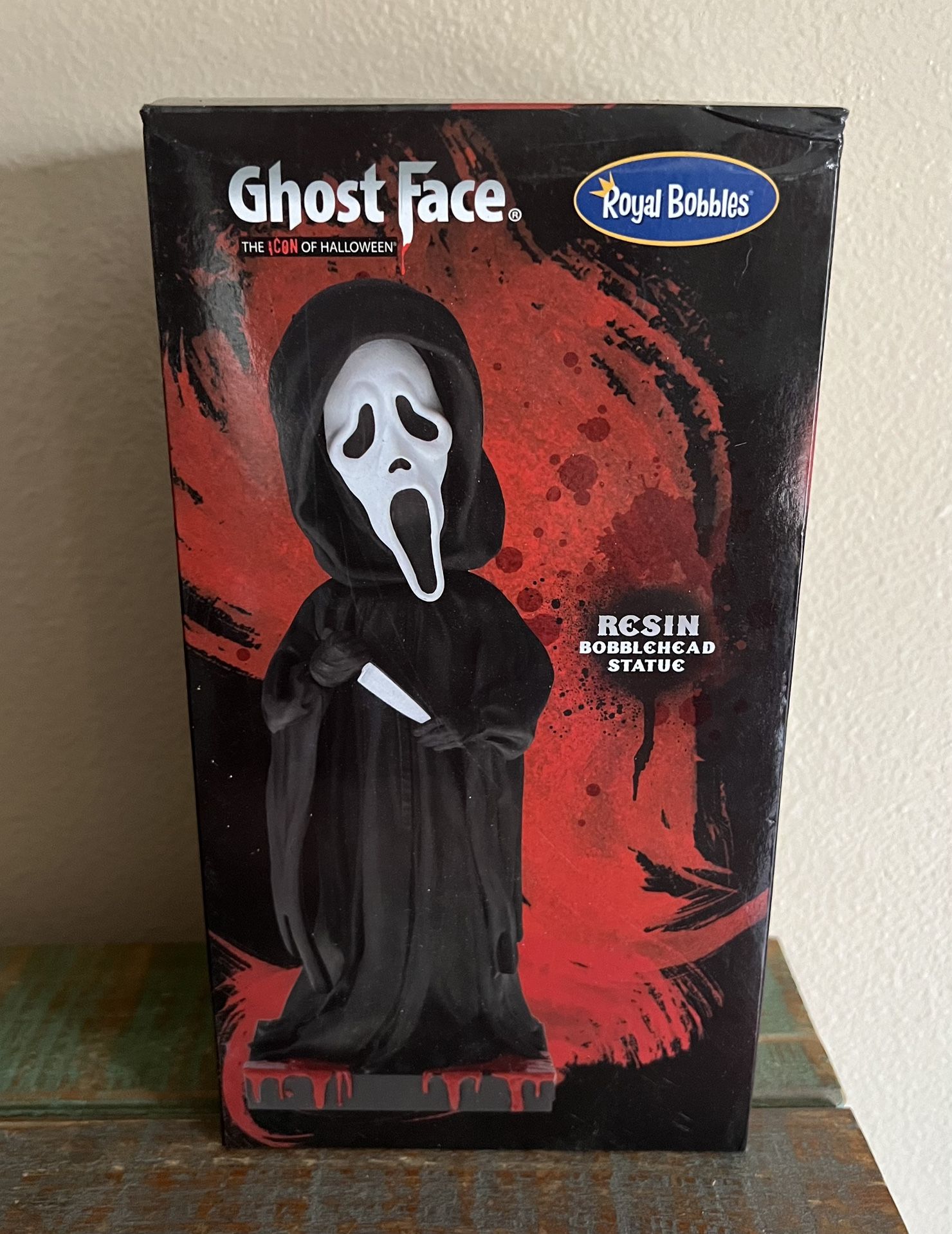 Royal Bobbles Scream Ghost Face Bobblehead Brand New! Horror!