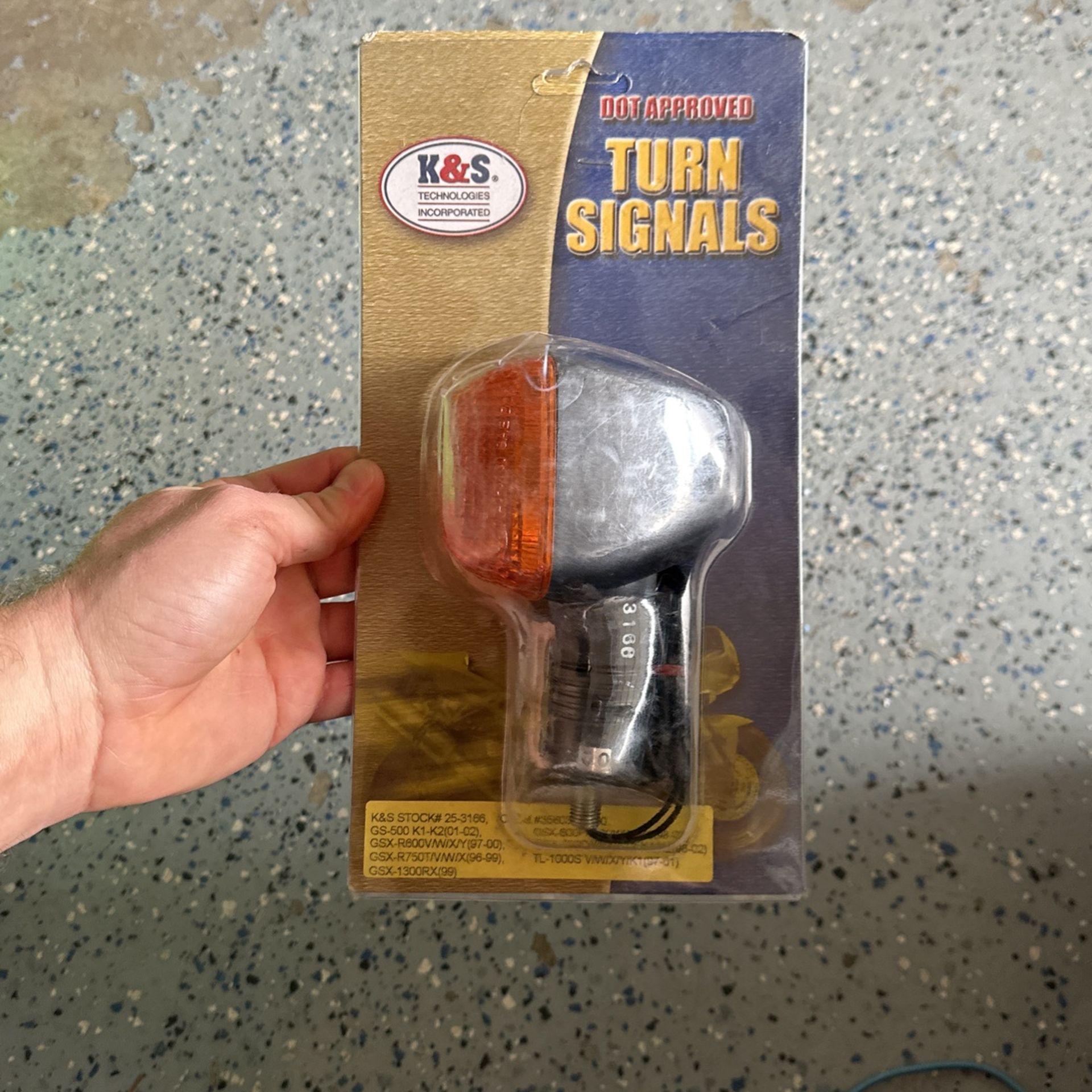 K&S Dot Approved Turn Signal For Suzuki