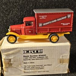 1994 ERTL 1:43 1930 Pennsylvania Railroad Delivery Truck  B746VO ⭐️New⭐️