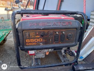 6500 watt generator like new condition