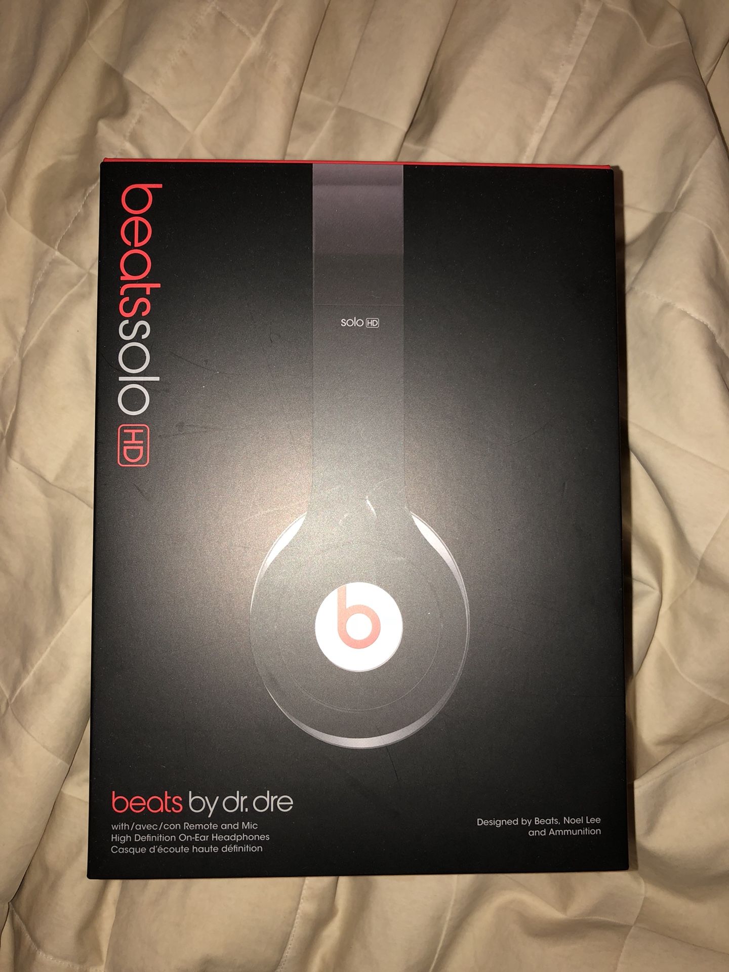 Beats by Dr. Dre Solo HD Wired Black/Red