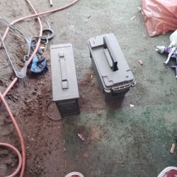Two Ammo Containers 