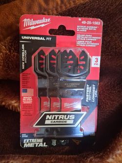 Milwaukee carbon blades ...OBO