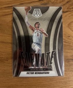 Victor Wembanyama Panini Mosaic Elevate Basketball Card