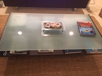Modern coffee table very large
